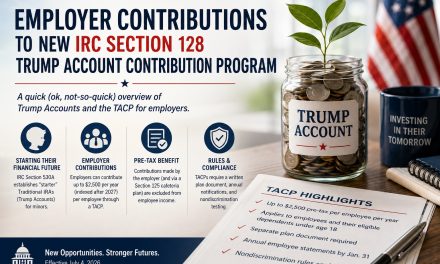 Protected: Employer Contributions to New IRC Section 128 Trump Account Contribution Program